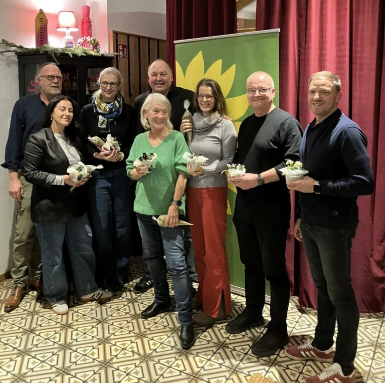 Kreisvorstand der Grünen mit neuen Gesichtern