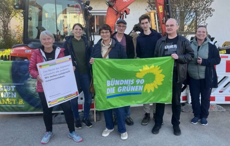 Klares Zeichen in Sossau für Demokratie und Klimaschutz